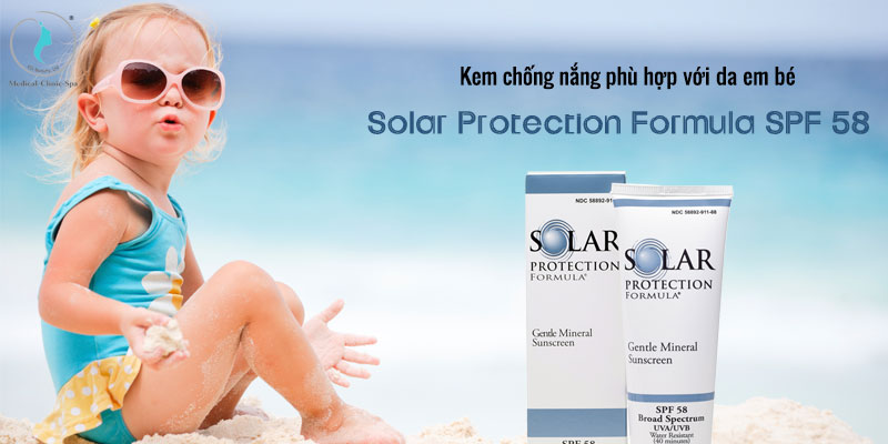 Công dụng của kem chống nắng Solar Protection Formula SPF 58