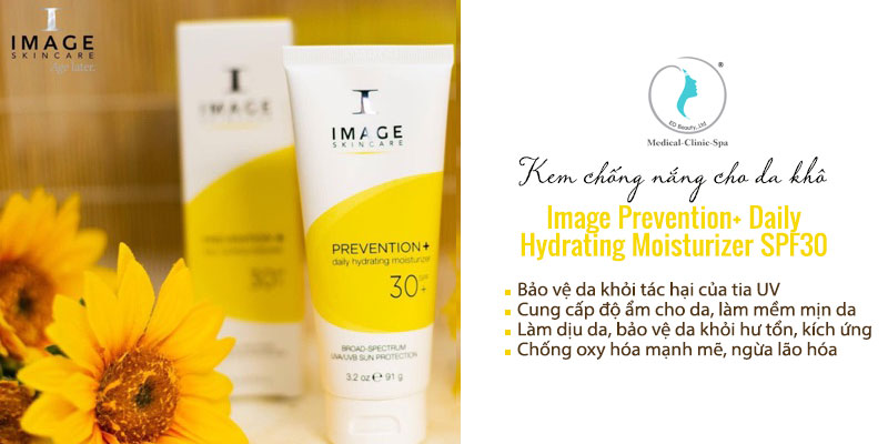 Công dụng của kem chống nắng Image Prevention+ Daily Hydrating Moisturizer SPF30