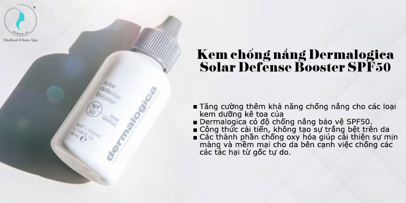 Công dụng của kem chống nắng Solar Defense Booster SPF50