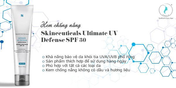 Công dụng của Skinceuticals Ultimate UV Defense SPF 30